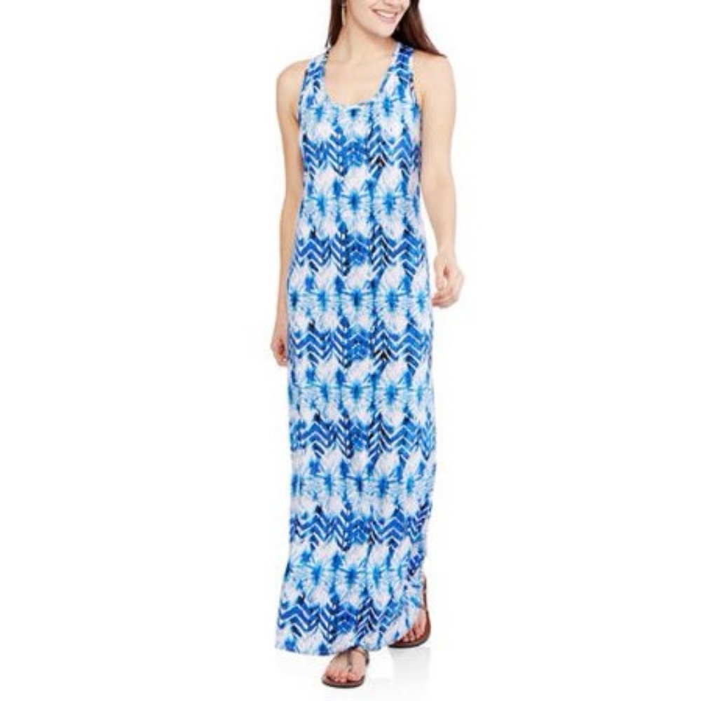 Medallion Print Maxi Dress